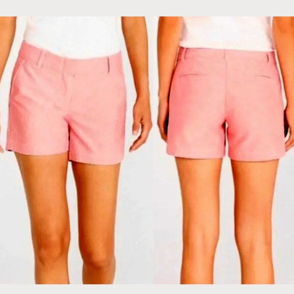 J. Crew Women's 100% Cotton Broken-In Chino Shorts Dusty Pink Size 12 - Picture 1 of 11